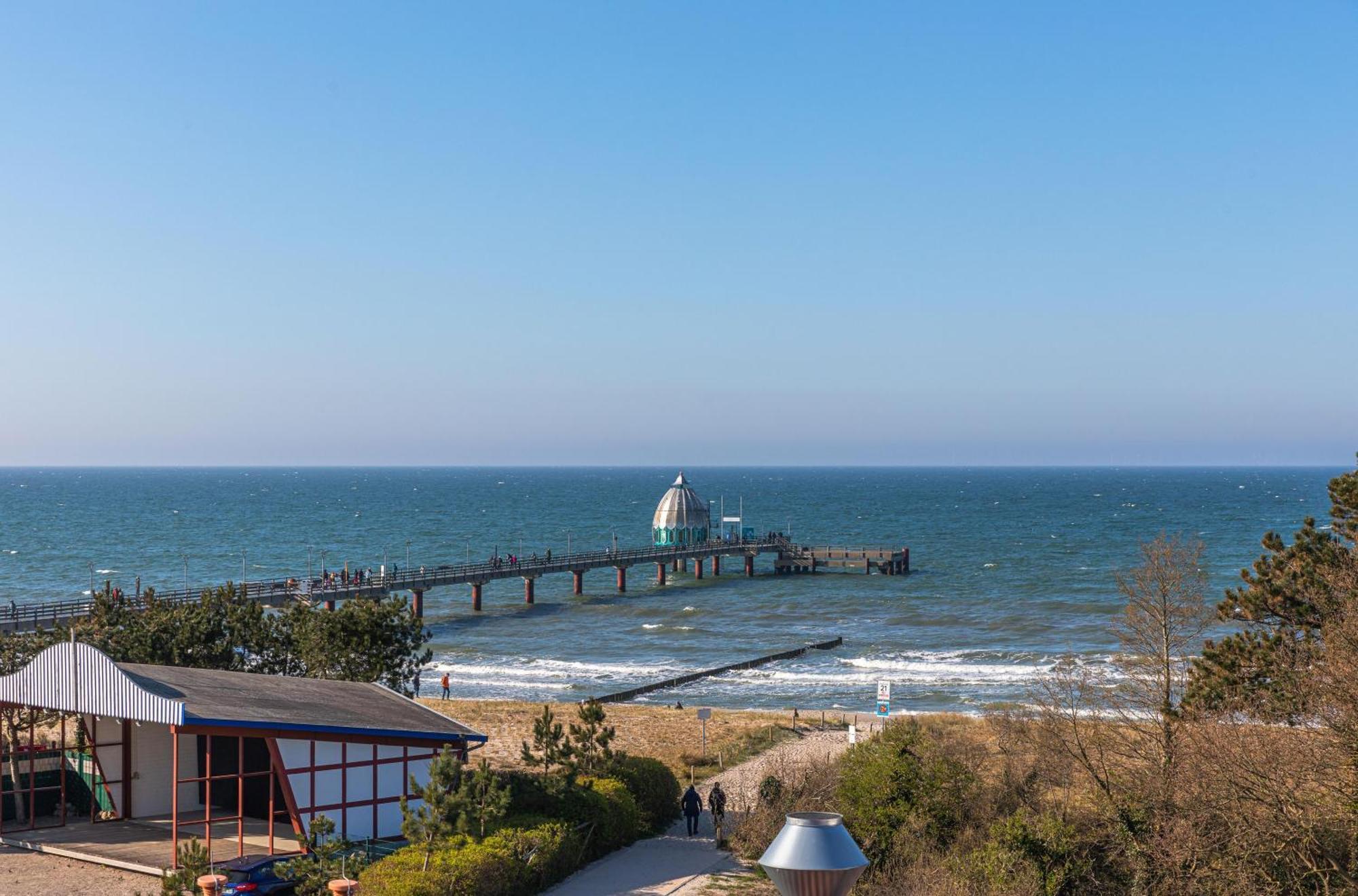 Seebaer Mit Terrasse Ostseeheilbad Ostseeheilbad Zingst Exterior foto